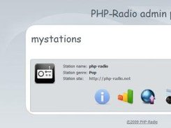php-radio admin panel stations