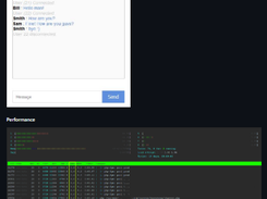 PHP WebSocket server Screenshot 1