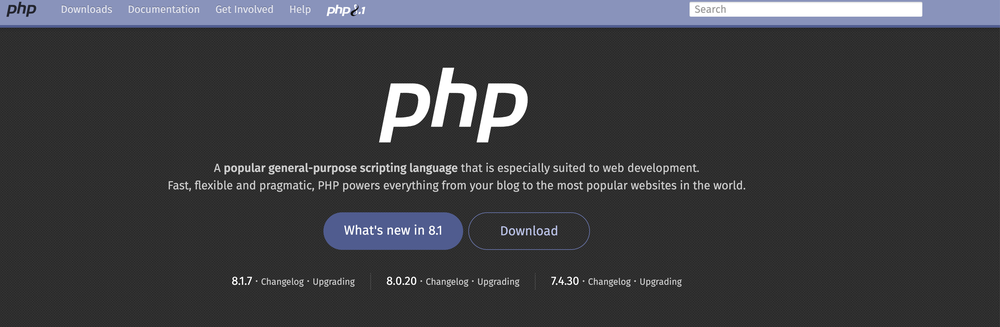 PHP Screenshot 1