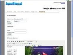 settings page