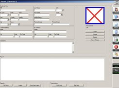 Old visual basic blank customer page
