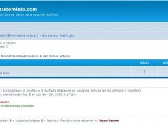 phpBB 3 Funcionando