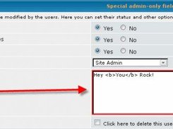 Admin User Notes