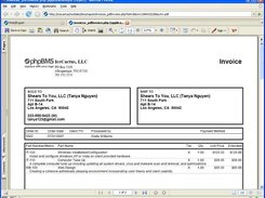 Invoice (PDF) Print Out