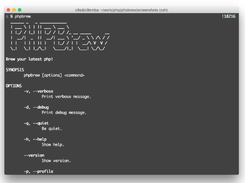 PHPBrew Screenshot 1