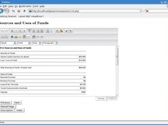 Editing a section of the plan