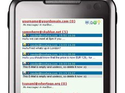 PHPCheckMail 2.0 on Samsung Omnia i900