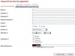 single form example