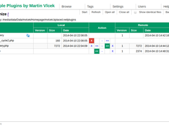 Synchronize local files with VCS