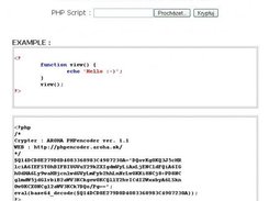 AROHA PHPencoder Screenshot 1