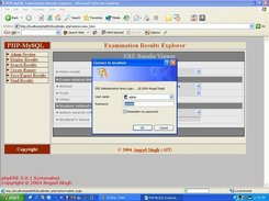 Admin Section Login (HTTP Authentication)