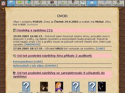 Dynamicky menici se uvod, podle toho co je noveho