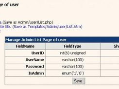 Create listing pages.