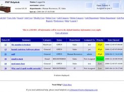 PHP Helpdesk v1.0
