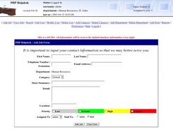 PHP Helpdesk v1.0 - Submit Ticket