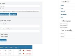phpireport admin control panel