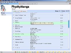List of mangas