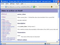 Mdoc shows a private method auto-documentation