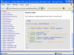 Mdoc shows source code in "author" view auto-documentation