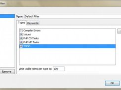 PHP Task Group in Task Filter Configuration