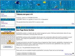 Aqua theme for phpwebsite v0.10x  release Aqua1