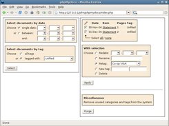 Tagging unfiled documents in the archive