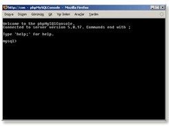 phpMySQLConsole