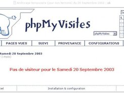 phpMyVisites Screenshot 5