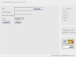 Upload Screen