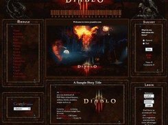 Diablo 3 PHP-Nuke Clan Theme