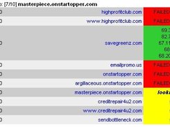 Looking up IPs for blacklist, DHTML display