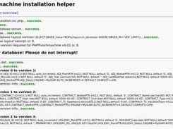 Installation: Guided database installation/upgrade