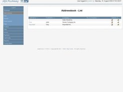 Addressbook List