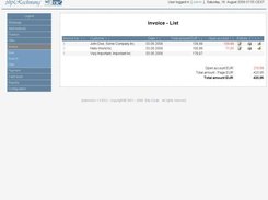 Invoice List