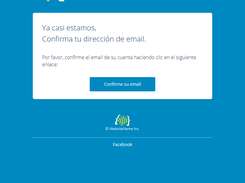 Email in spanish to activate account