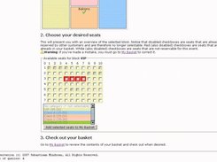 Adding seats to your basket