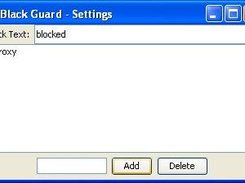 Settings Window