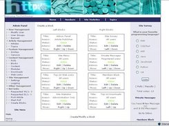 Organizing the blocks in PHPublisher
