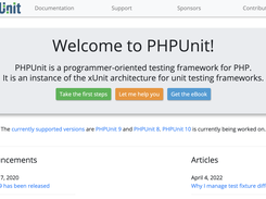 PHPUnit Screenshot 1