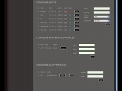 Host Setup Screen