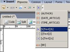 Screenshot for Article Tags