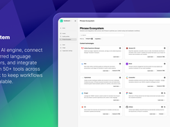 Open ecosystem Bring your own AI engine, connect with your preferred language service providers, and integrate seamlessly with 50+ tools across your tech stack to keep workflows aligned and scalable.
