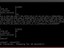 With debug output enabled