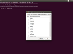Phylobuntu Screenshot 1