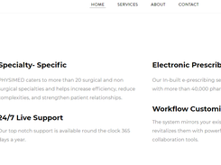 PHYSIMED EMR Screenshot 1