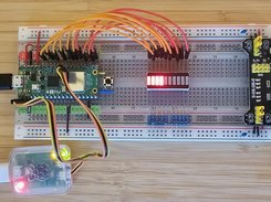 Rasberry Pi Pico 2 with Proble attached