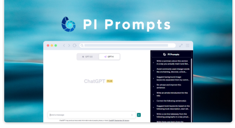PI Prompts Screenshot 1