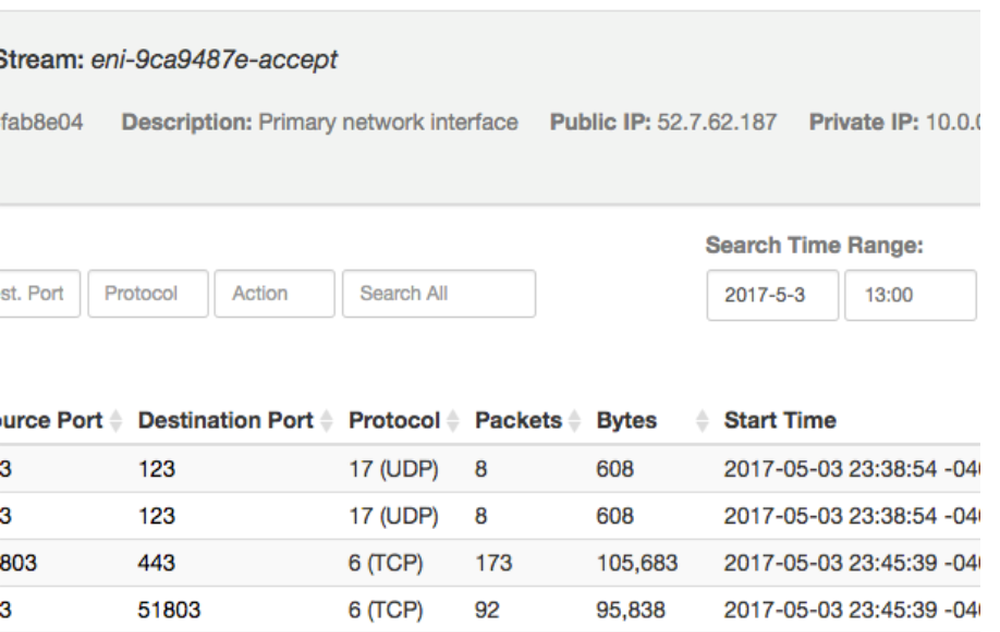 PiaSoft Flow Logs Viewer Screenshot 1