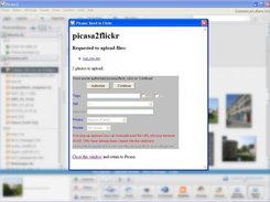 Need to authorize the application on your flickr account