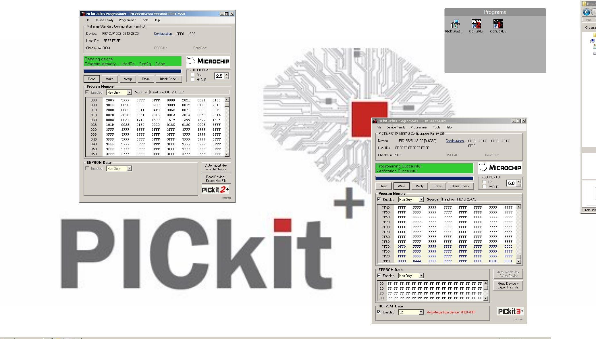 microchip pickit 3 software